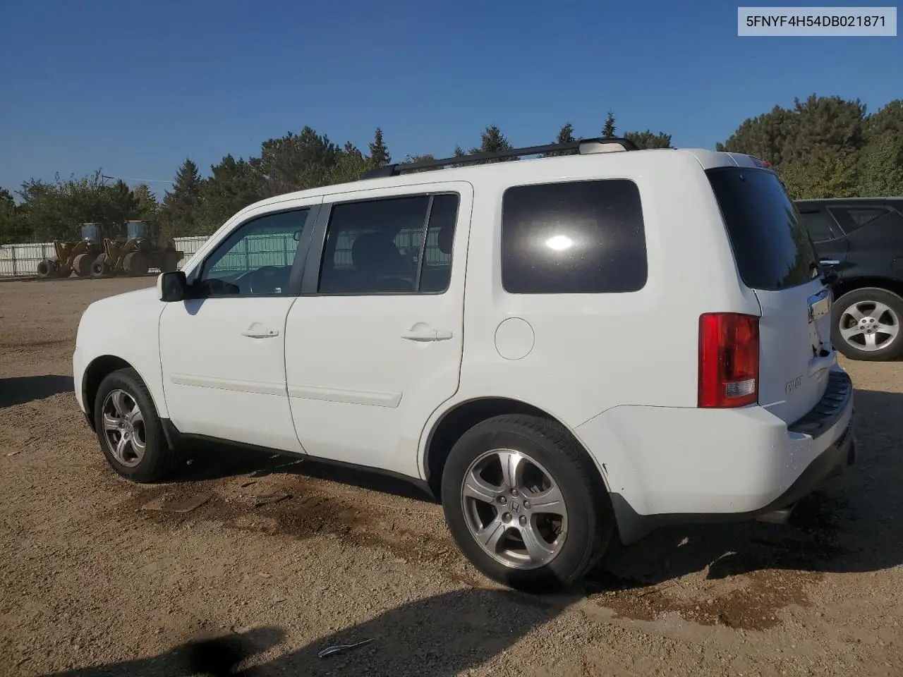 5FNYF4H54DB021871 2013 Honda Pilot Exl