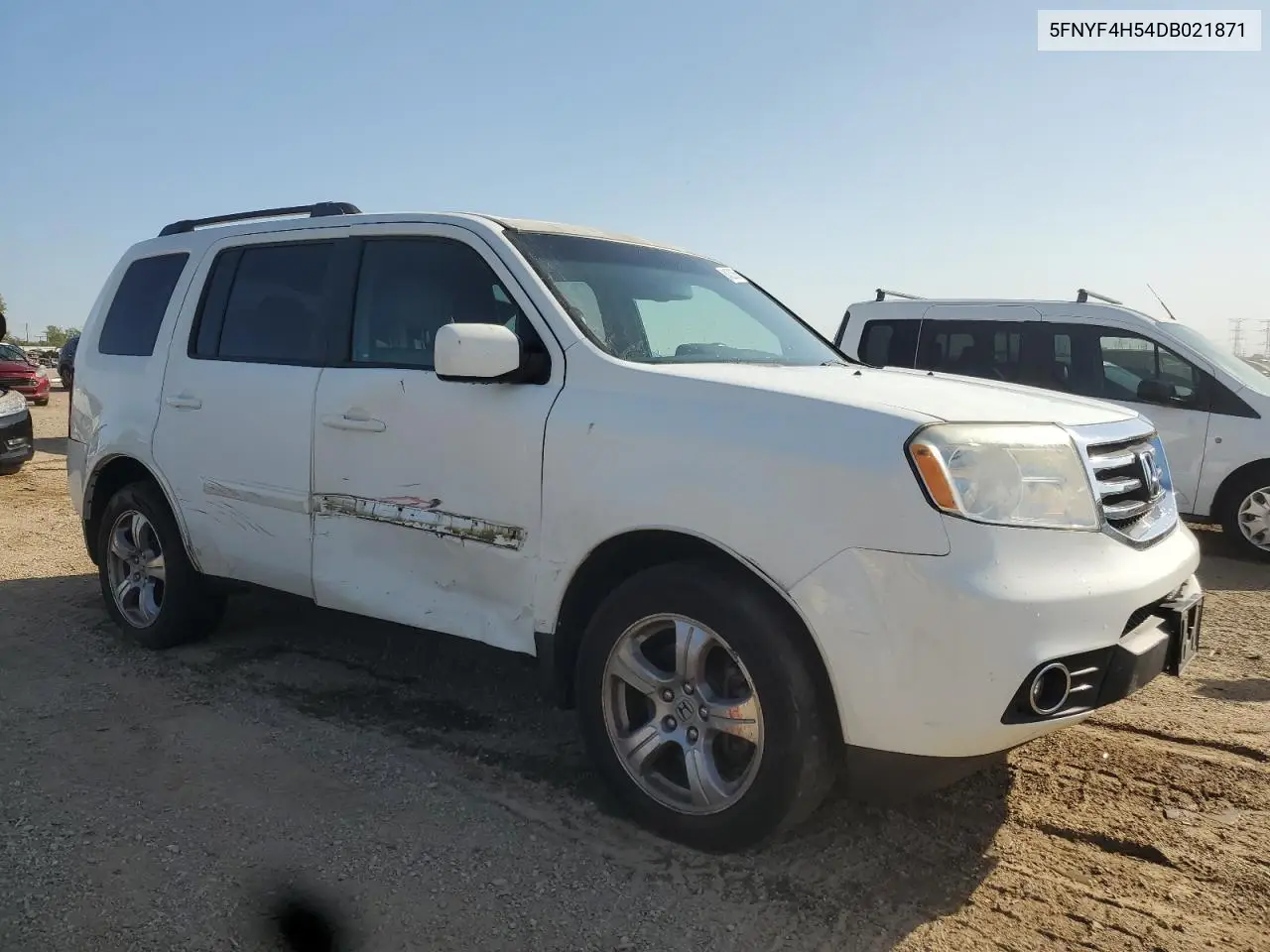 5FNYF4H54DB021871 2013 Honda Pilot Exl