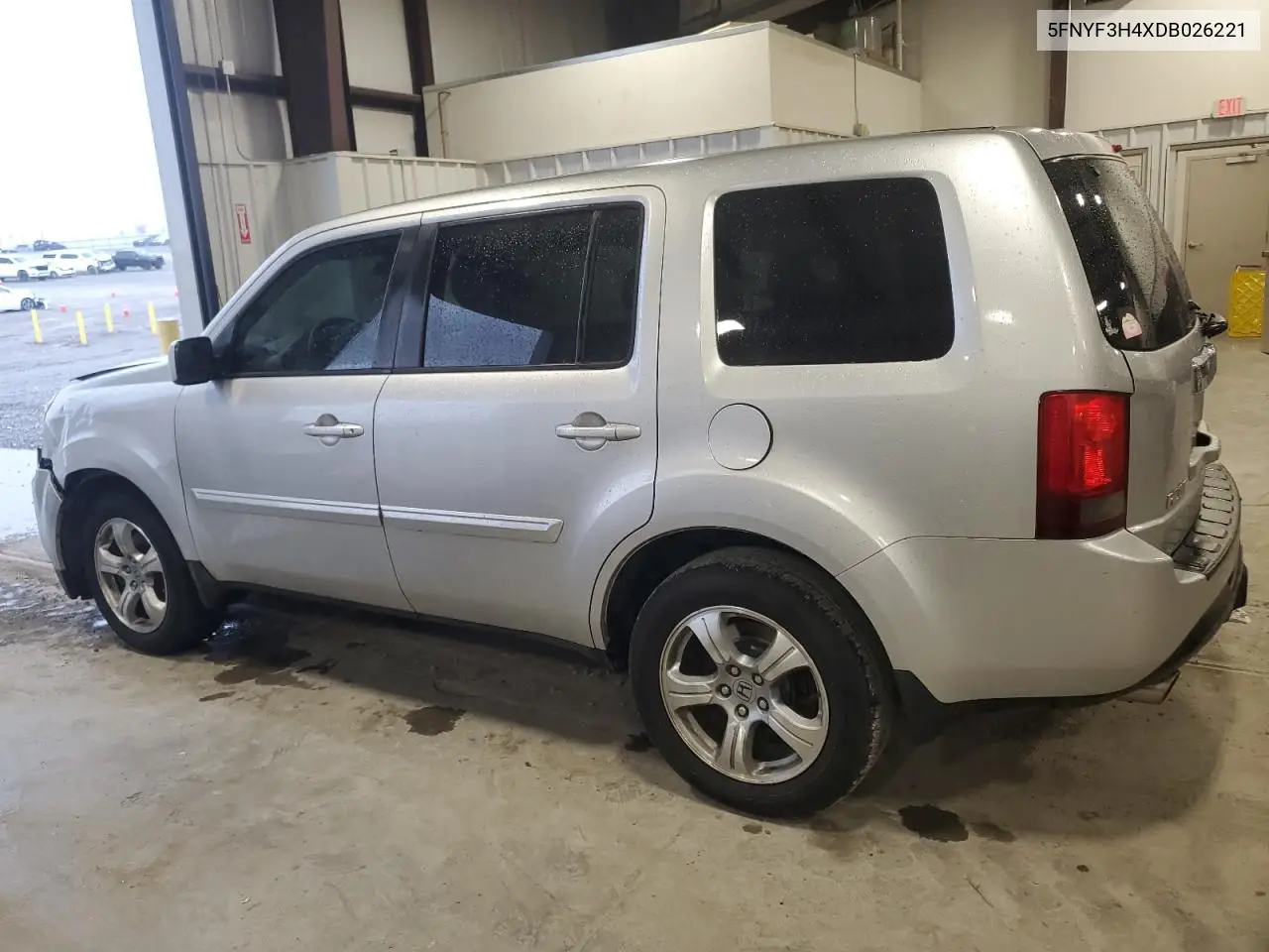 5FNYF3H4XDB026221 2013 Honda Pilot Ex