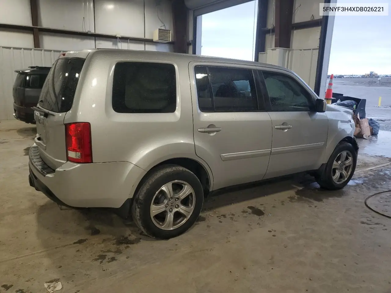 5FNYF3H4XDB026221 2013 Honda Pilot Ex