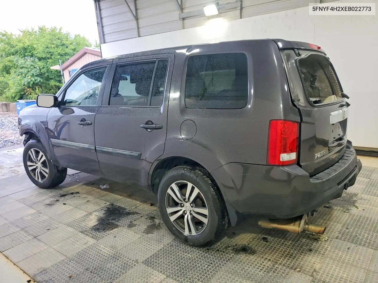 2014 Honda Pilot Lx VIN: 5FNYF4H2XEB022773 Lot: 60655576