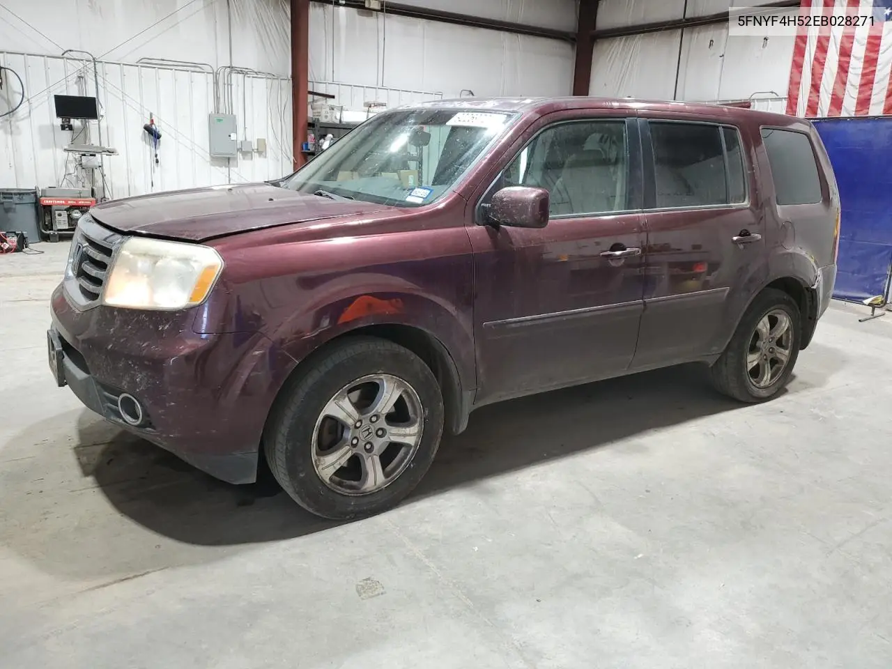 5FNYF4H52EB028271 2014 Honda Pilot Exl