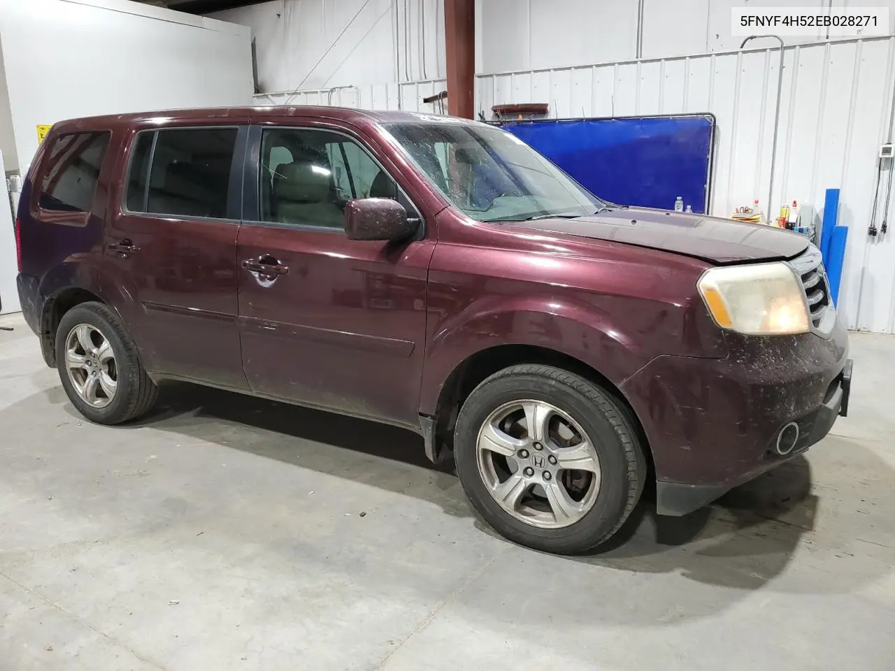 5FNYF4H52EB028271 2014 Honda Pilot Exl