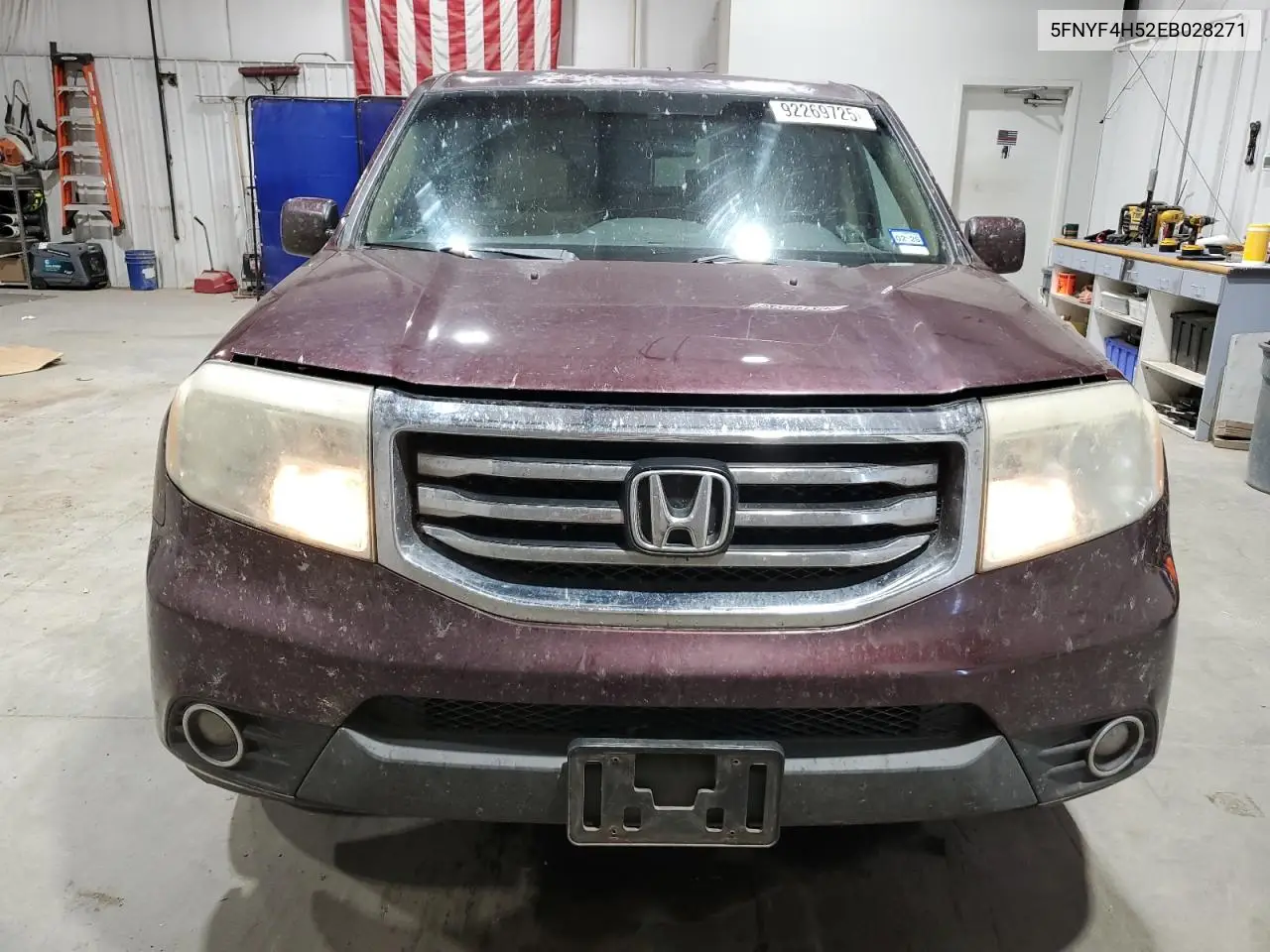 5FNYF4H52EB028271 2014 Honda Pilot Exl
