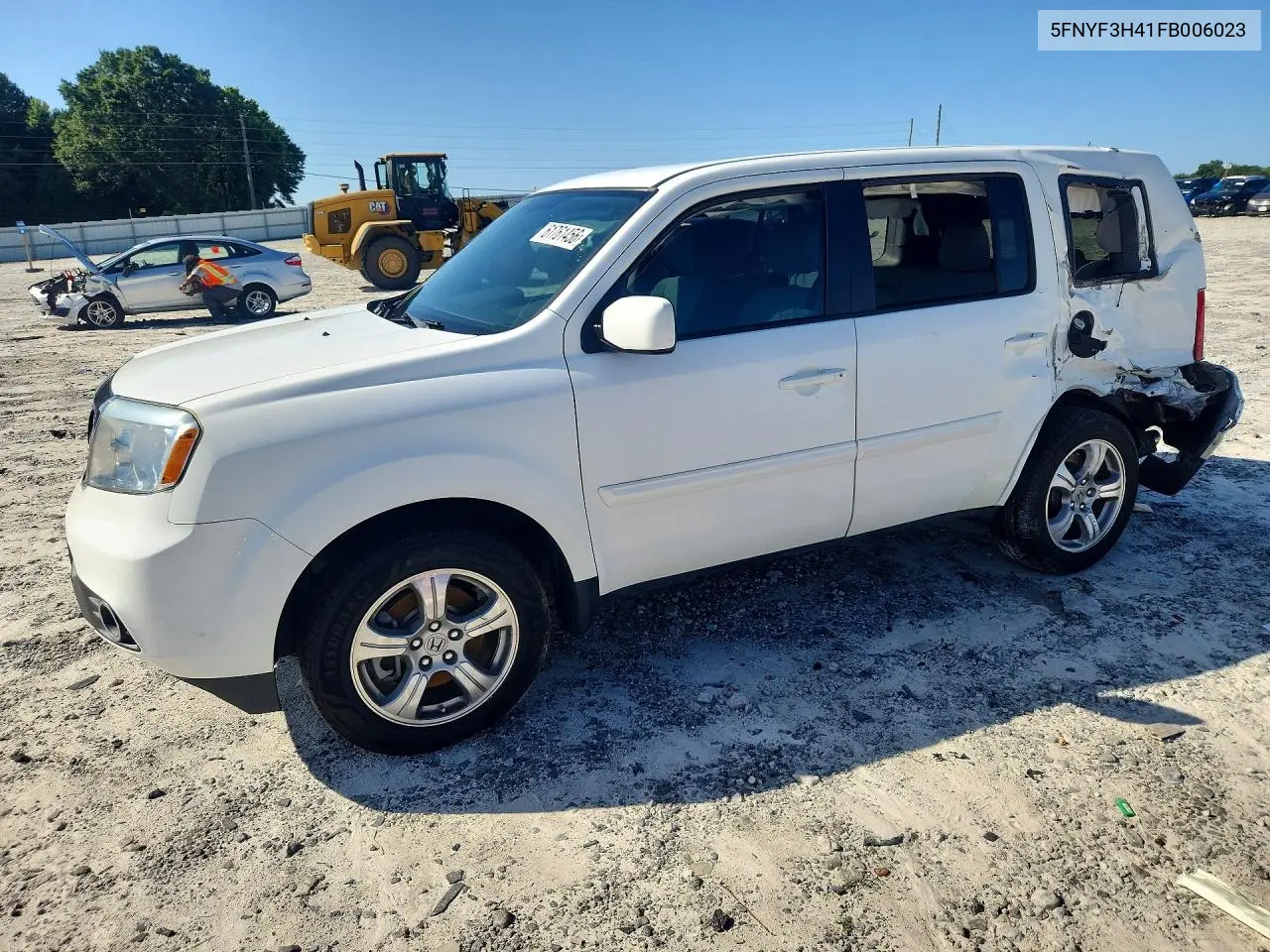 2015 Honda Pilot Ex VIN: 5FNYF3H41FB006023 Lot: 61761456