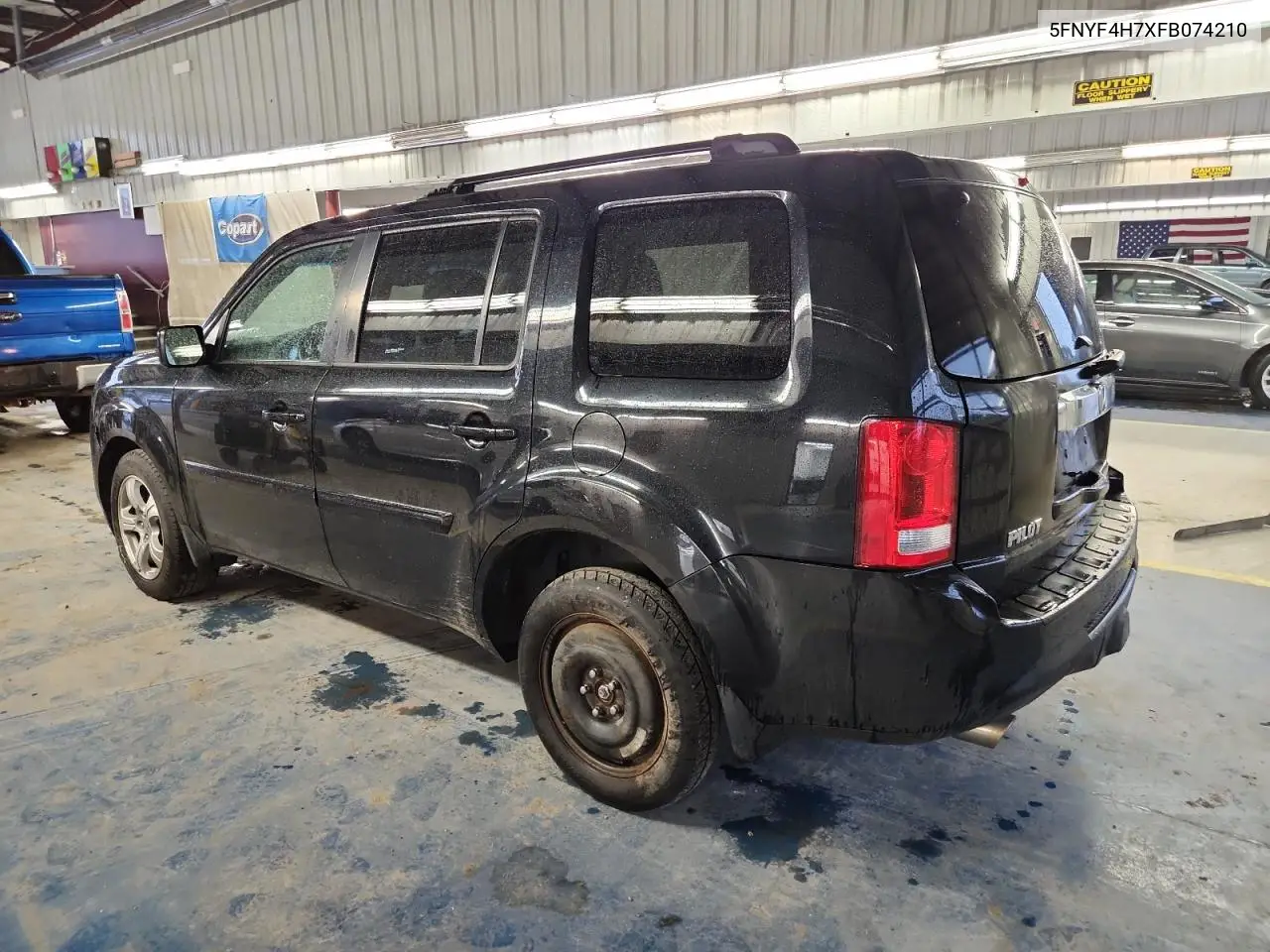 5FNYF4H7XFB074210 2015 Honda Pilot Exln