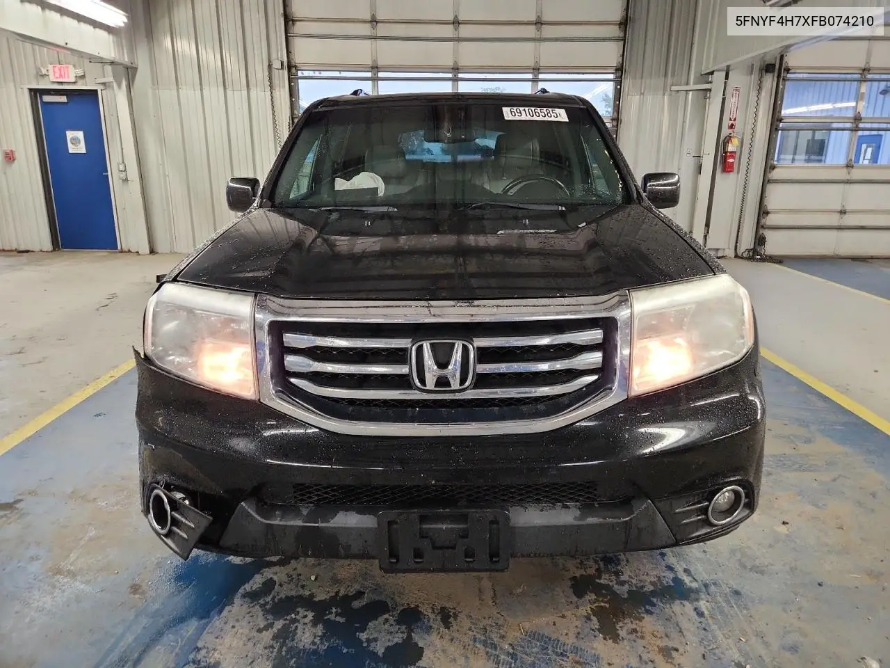 5FNYF4H7XFB074210 2015 Honda Pilot Exln