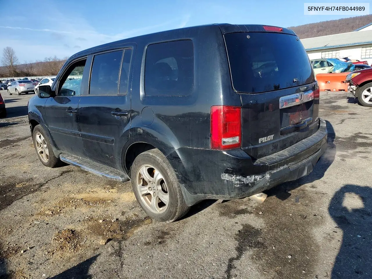 5FNYF4H74FB044989 2015 Honda Pilot Exln