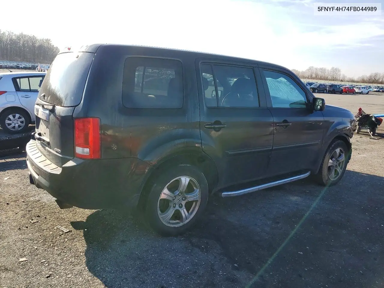 5FNYF4H74FB044989 2015 Honda Pilot Exln