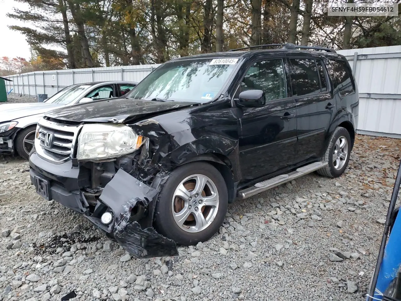 5FNYF4H59FB054612 2015 Honda Pilot Exl
