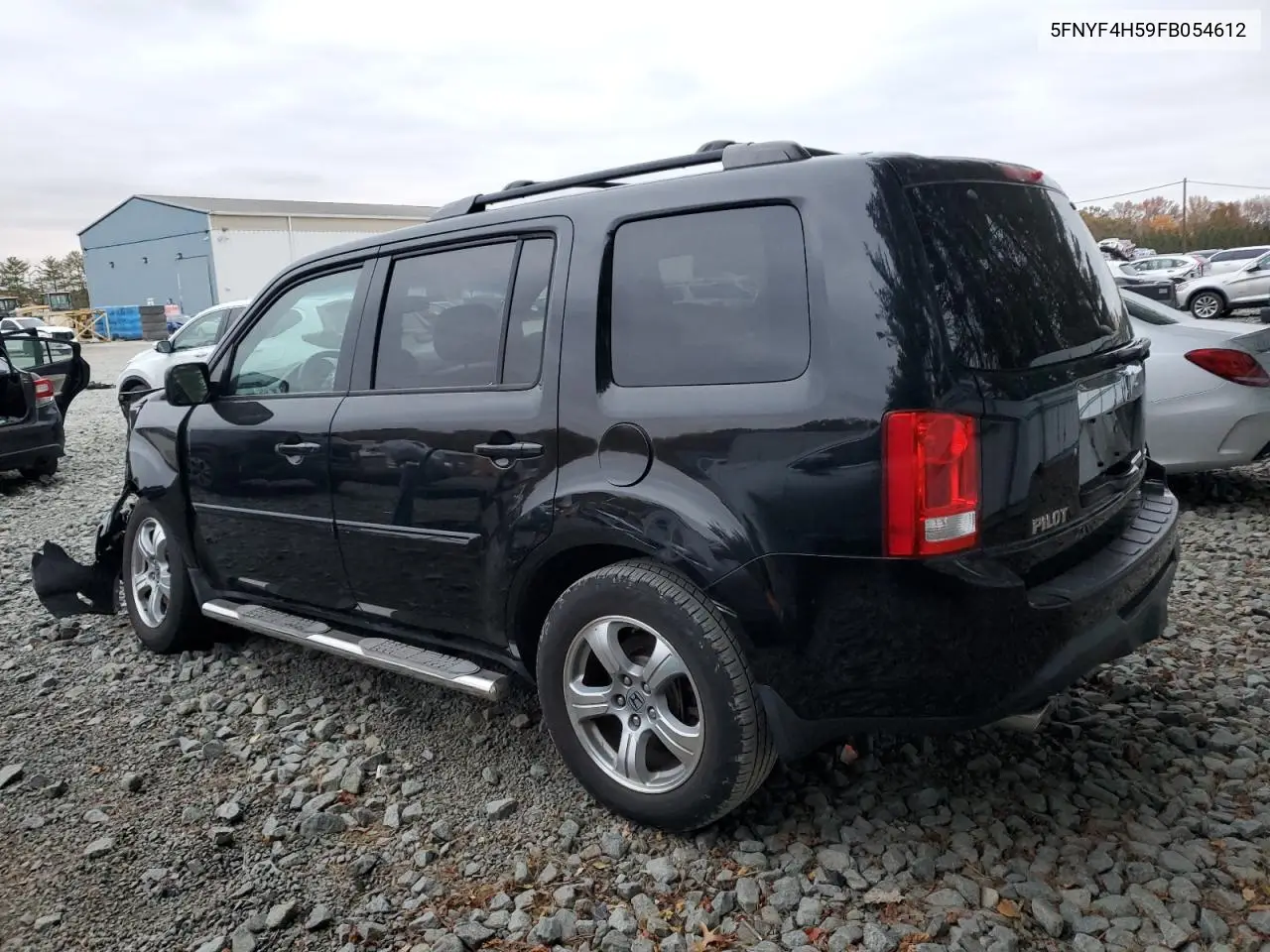 5FNYF4H59FB054612 2015 Honda Pilot Exl