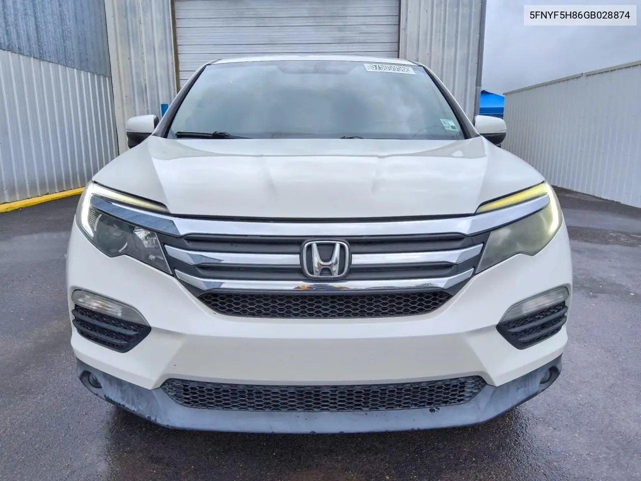 2016 Honda Pilot Exl VIN: 5FNYF5H86GB028874 Lot: 57505956