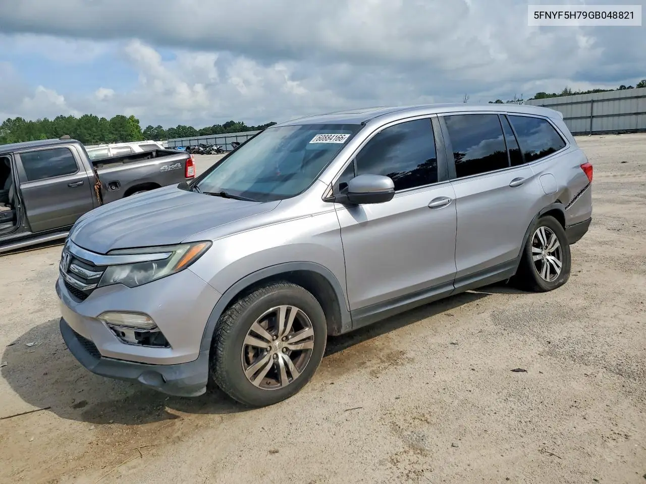 2016 Honda Pilot Exln VIN: 5FNYF5H79GB048821 Lot: 60884166