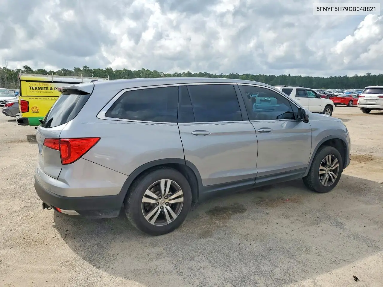 2016 Honda Pilot Exln VIN: 5FNYF5H79GB048821 Lot: 60884166