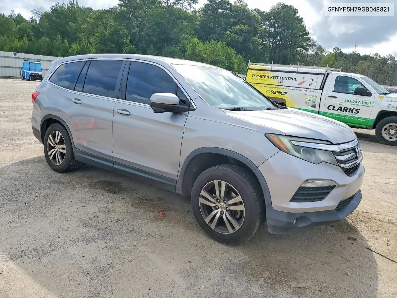 2016 Honda Pilot Exln VIN: 5FNYF5H79GB048821 Lot: 60884166