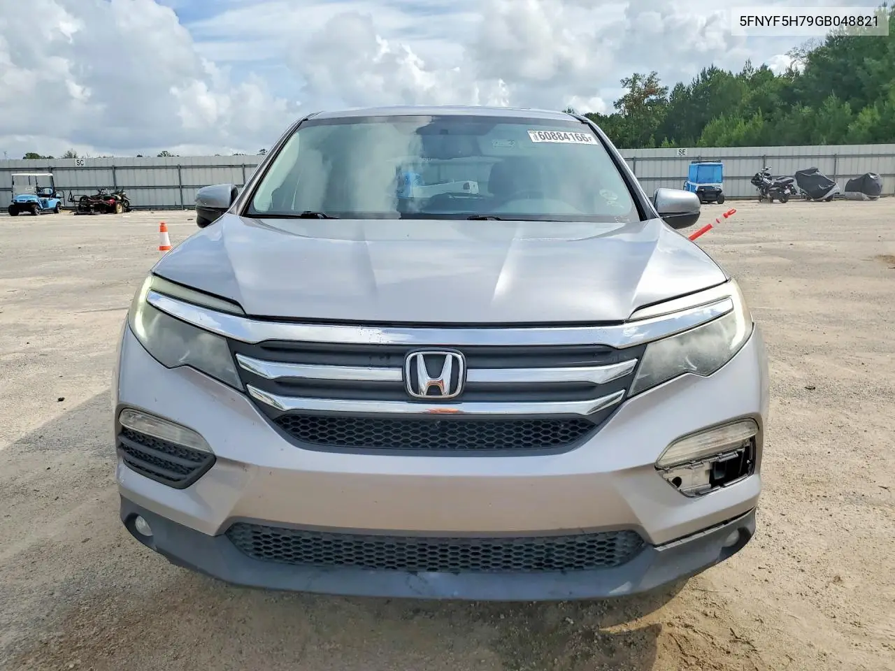 2016 Honda Pilot Exln VIN: 5FNYF5H79GB048821 Lot: 60884166