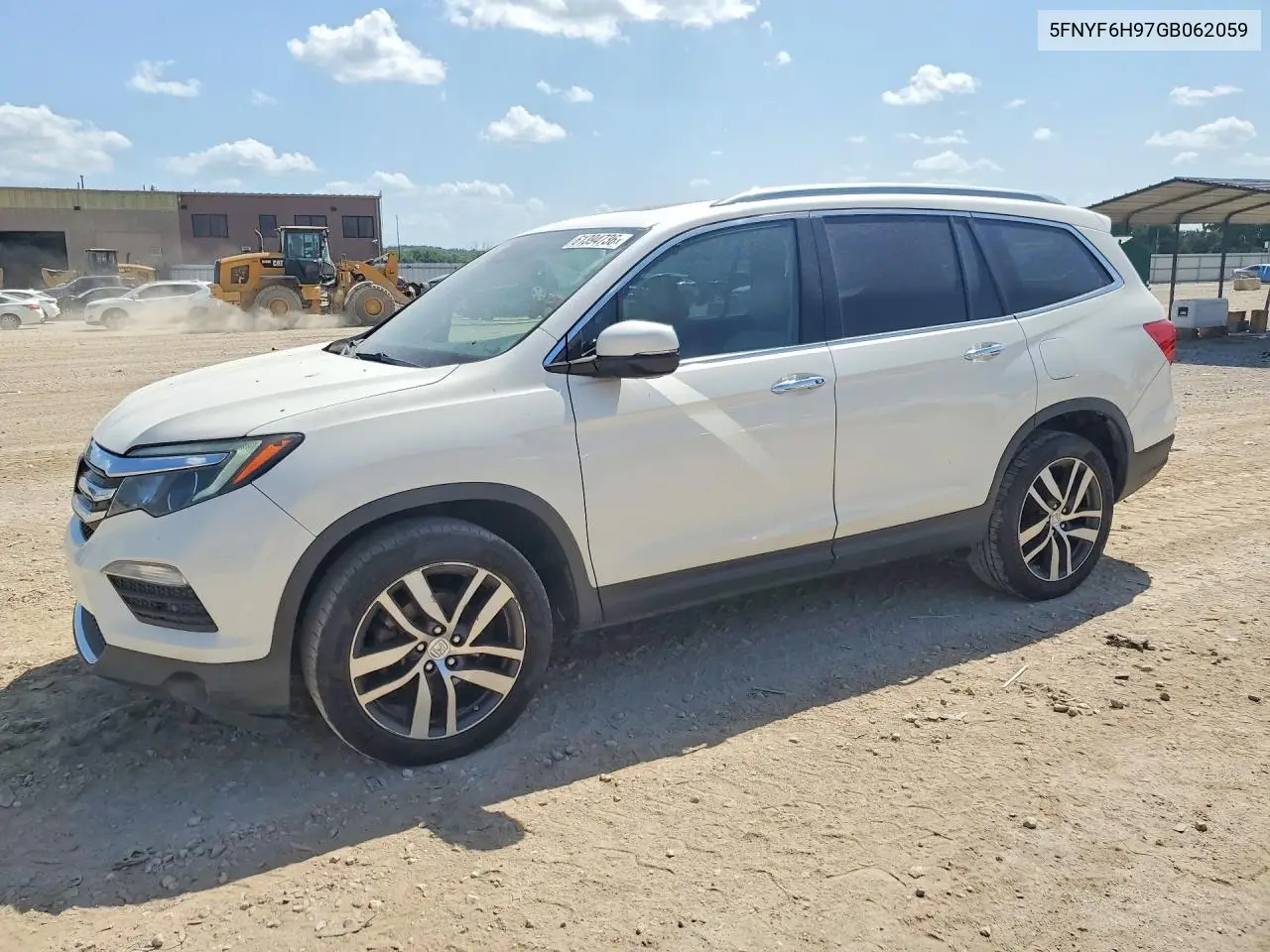 2016 Honda Pilot Touring VIN: 5FNYF6H97GB062059 Lot: 61394736
