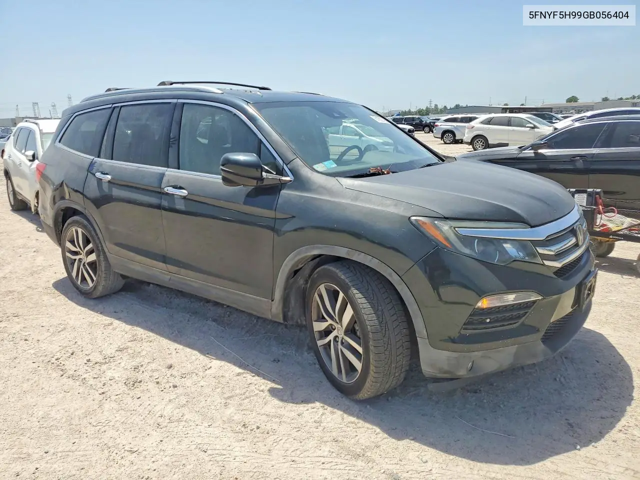 2016 Honda Pilot Touring VIN: 5FNYF5H99GB056404 Lot: 61808196
