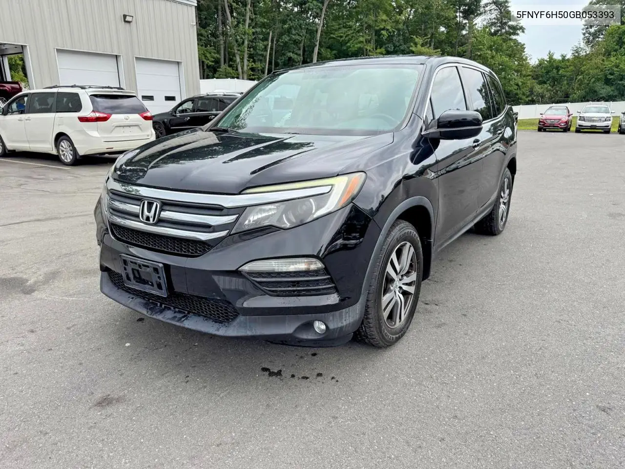 2016 Honda Pilot Exl VIN: 5FNYF6H50GB053393 Lot: 62395196