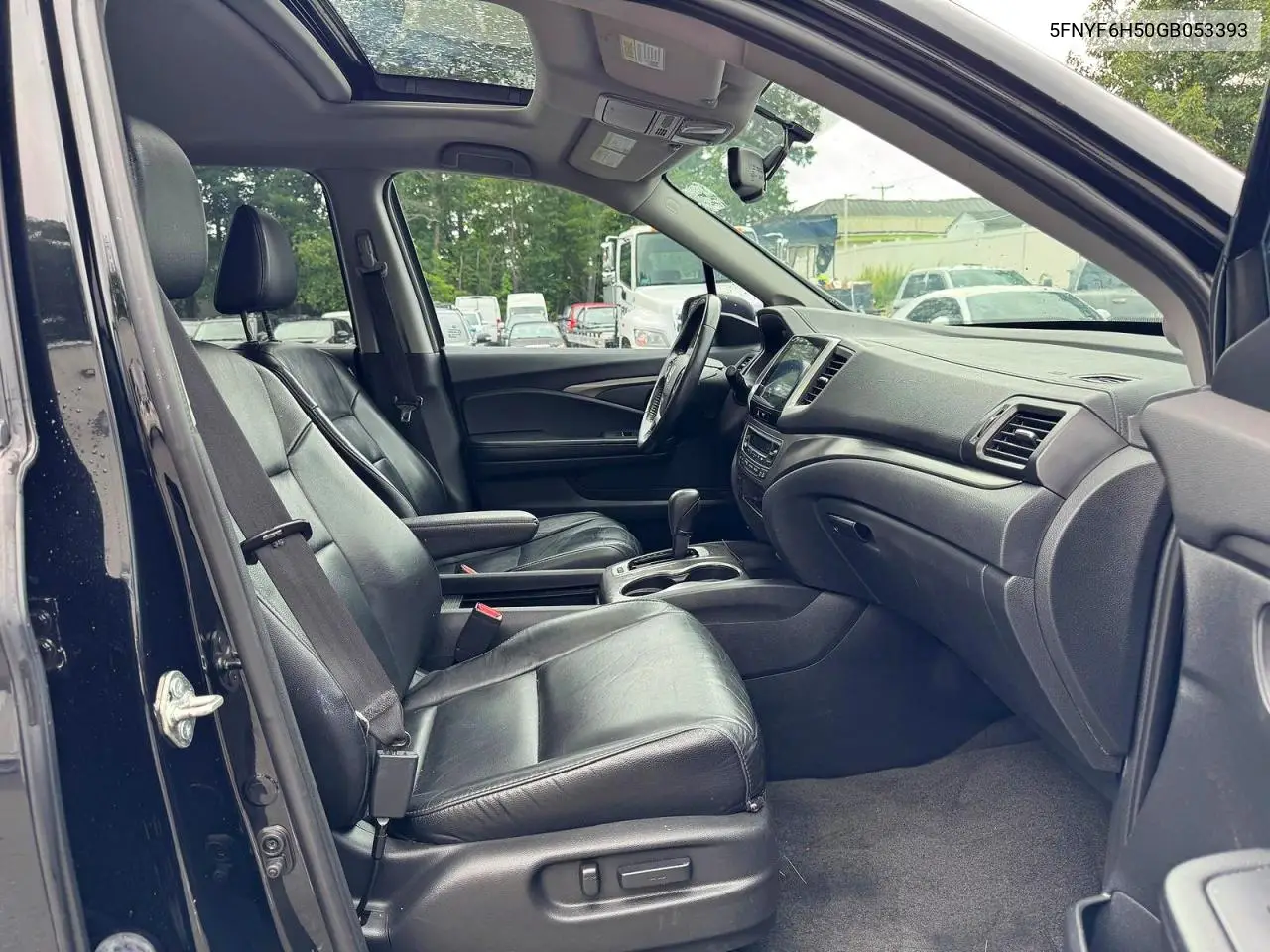 2016 Honda Pilot Exl VIN: 5FNYF6H50GB053393 Lot: 62395196