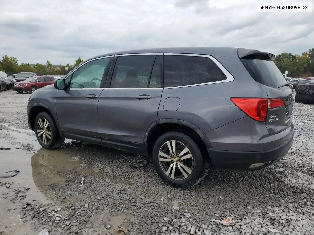 5FNYF6H53GB098134 2016 Honda Pilot Exl