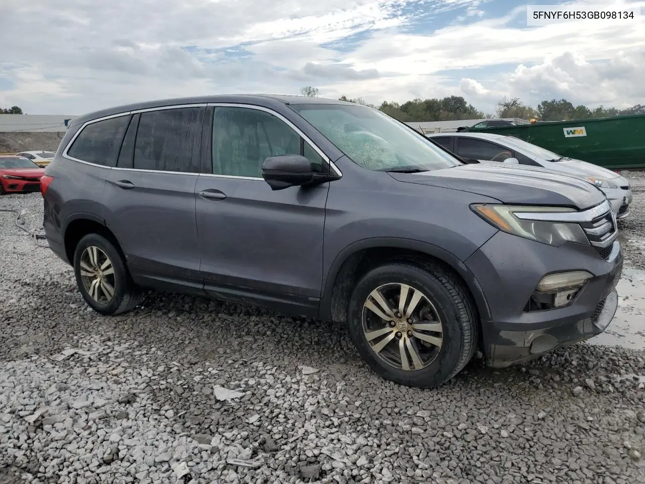 5FNYF6H53GB098134 2016 Honda Pilot Exl