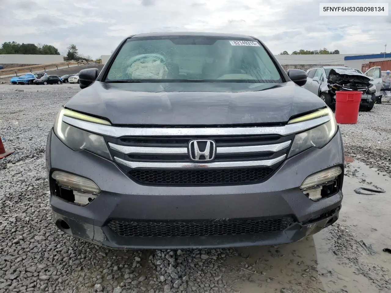 5FNYF6H53GB098134 2016 Honda Pilot Exl