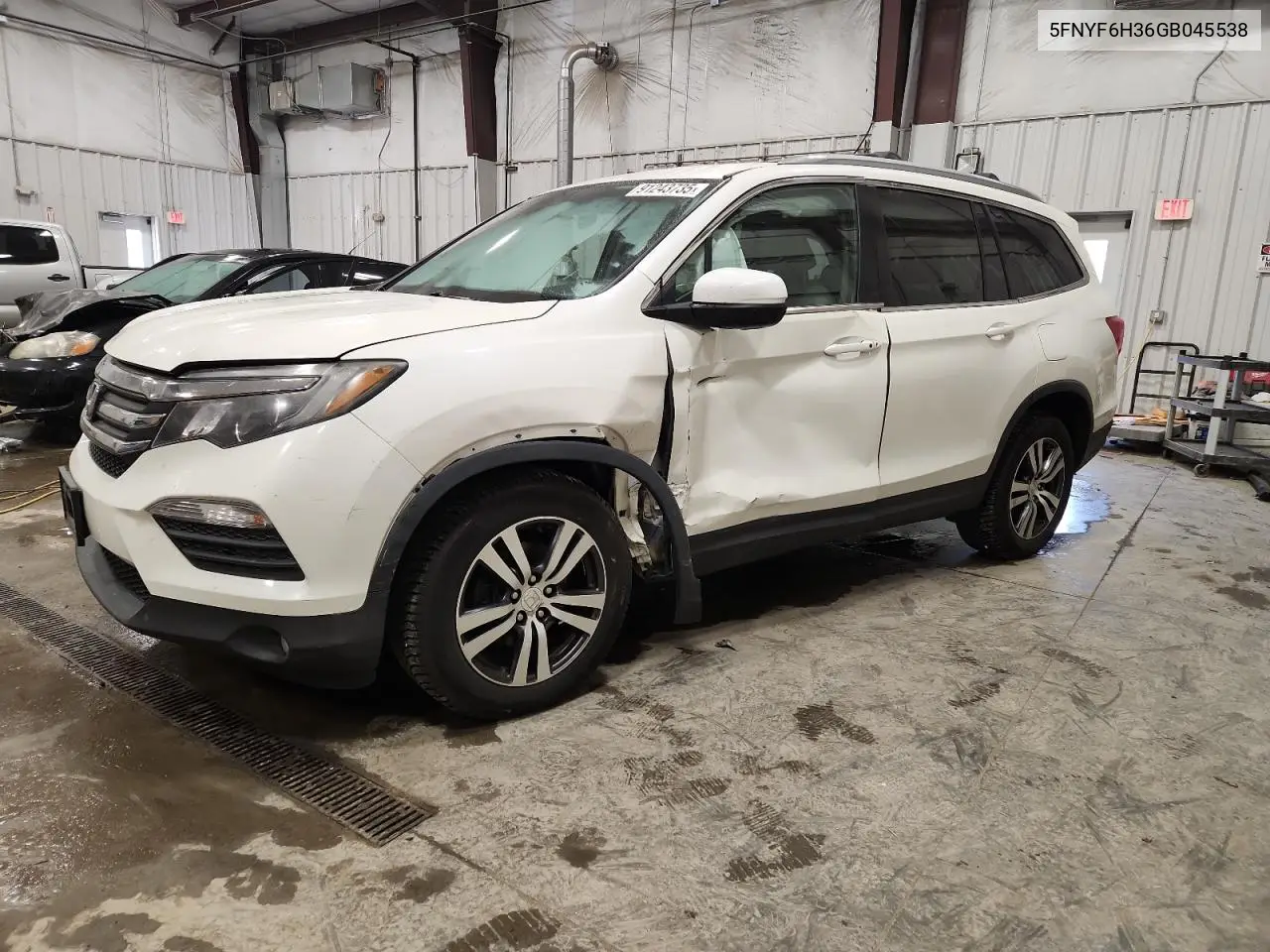 5FNYF6H36GB045538 2016 Honda Pilot Ex