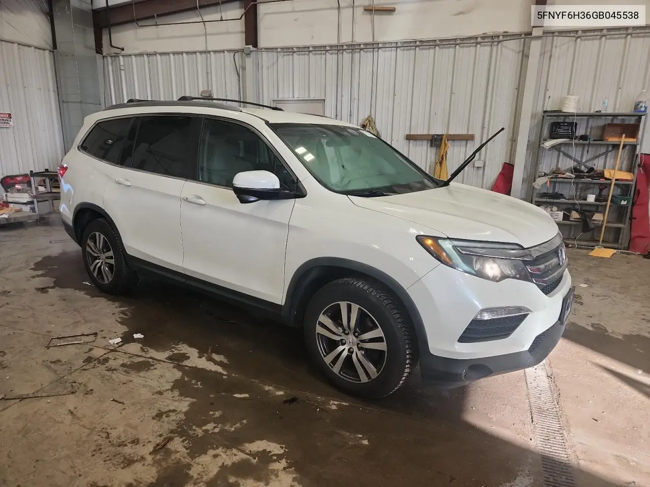 5FNYF6H36GB045538 2016 Honda Pilot Ex