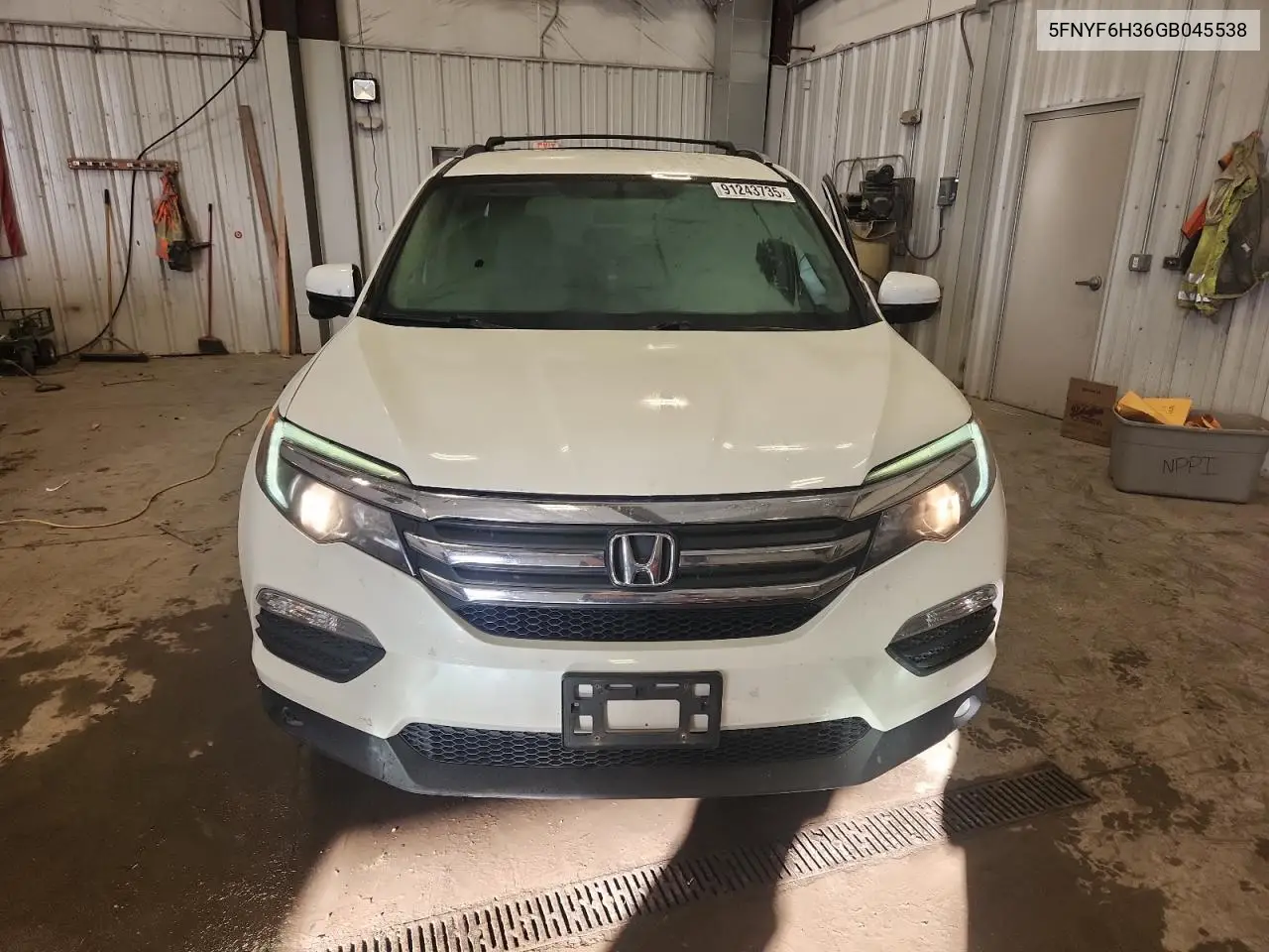 5FNYF6H36GB045538 2016 Honda Pilot Ex