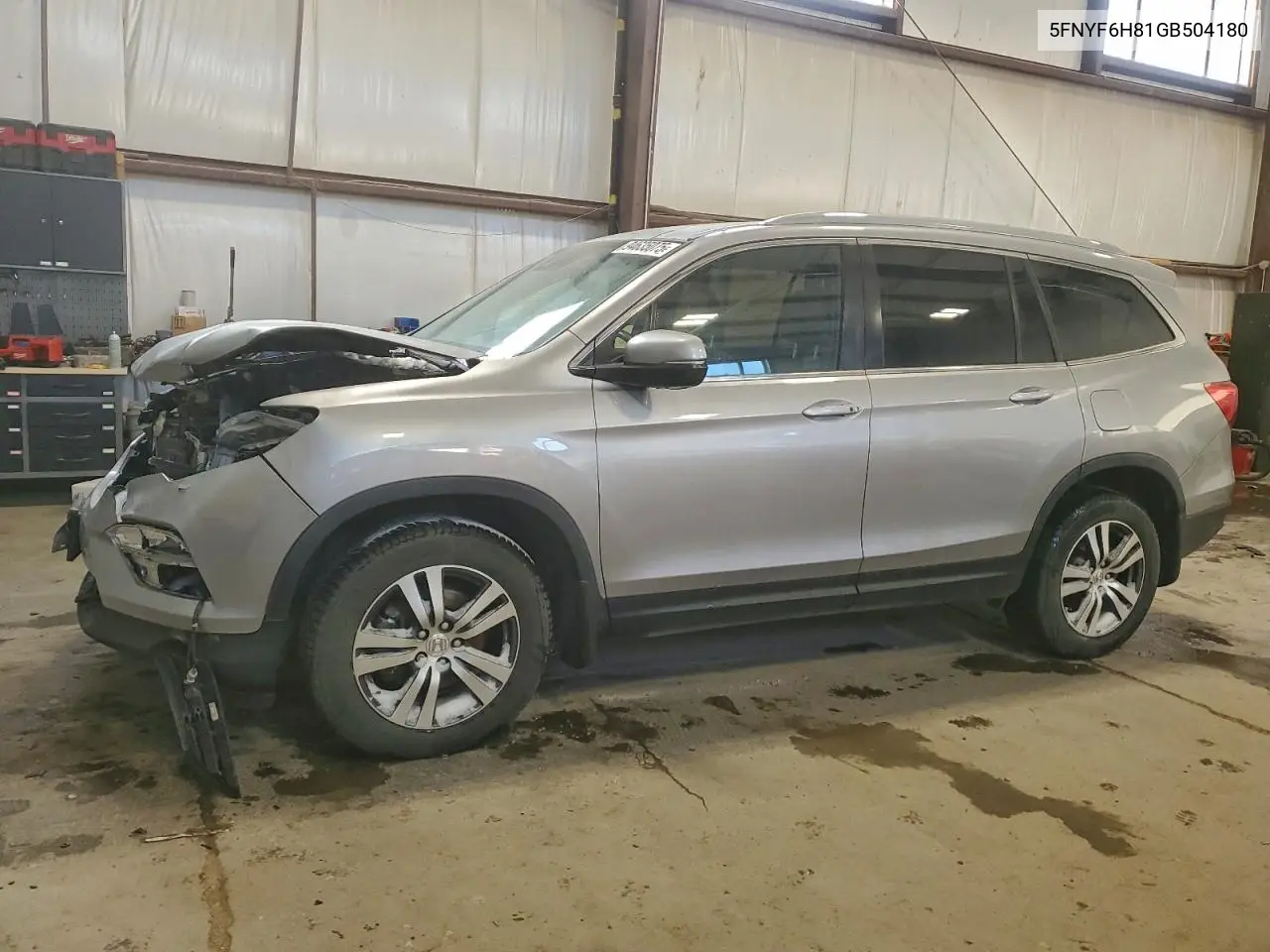 5FNYF6H81GB504180 2016 Honda Pilot Exl