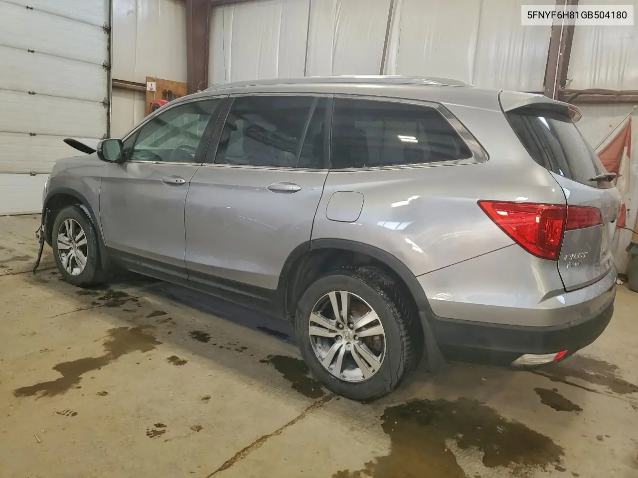 5FNYF6H81GB504180 2016 Honda Pilot Exl