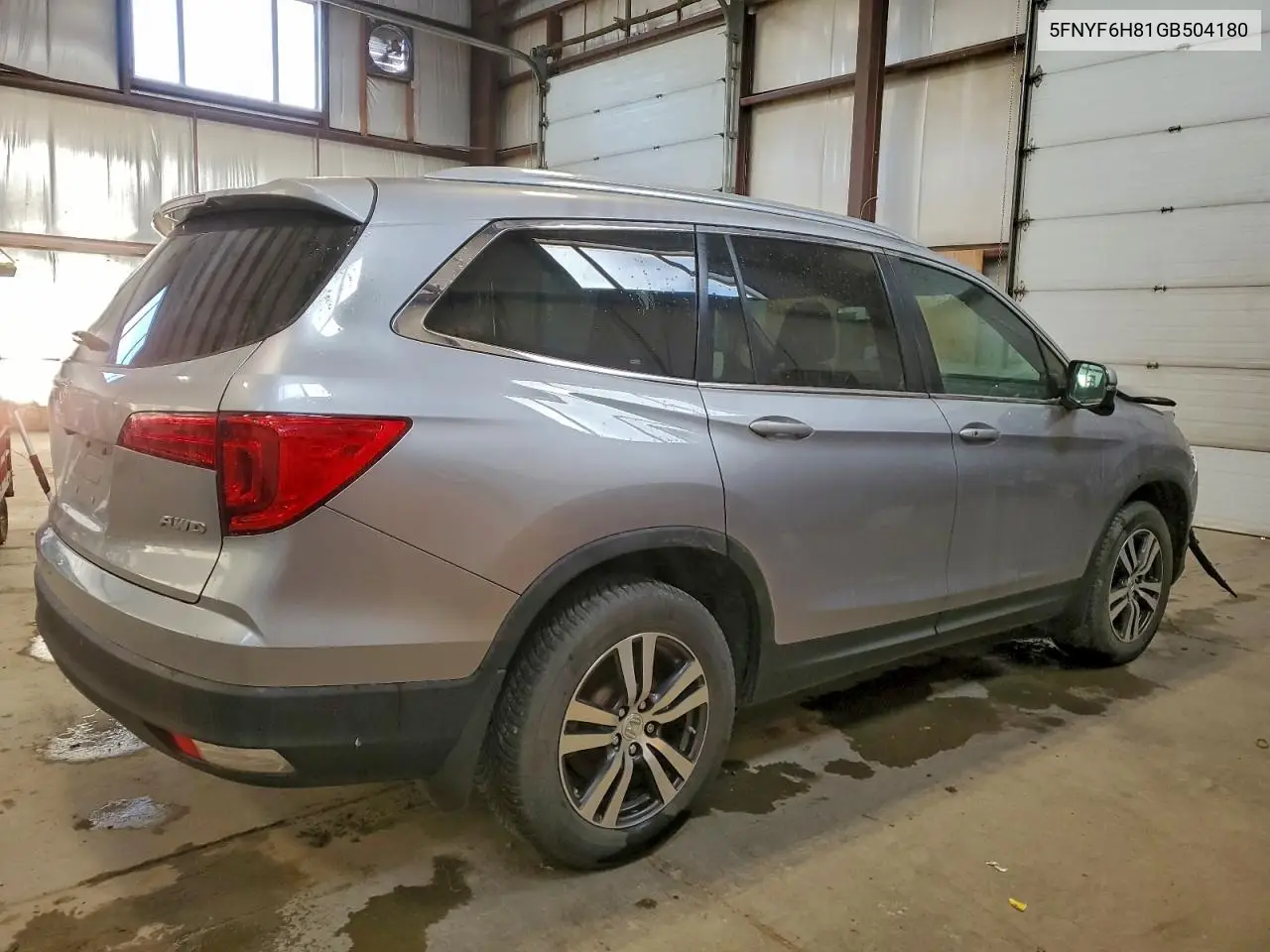 5FNYF6H81GB504180 2016 Honda Pilot Exl