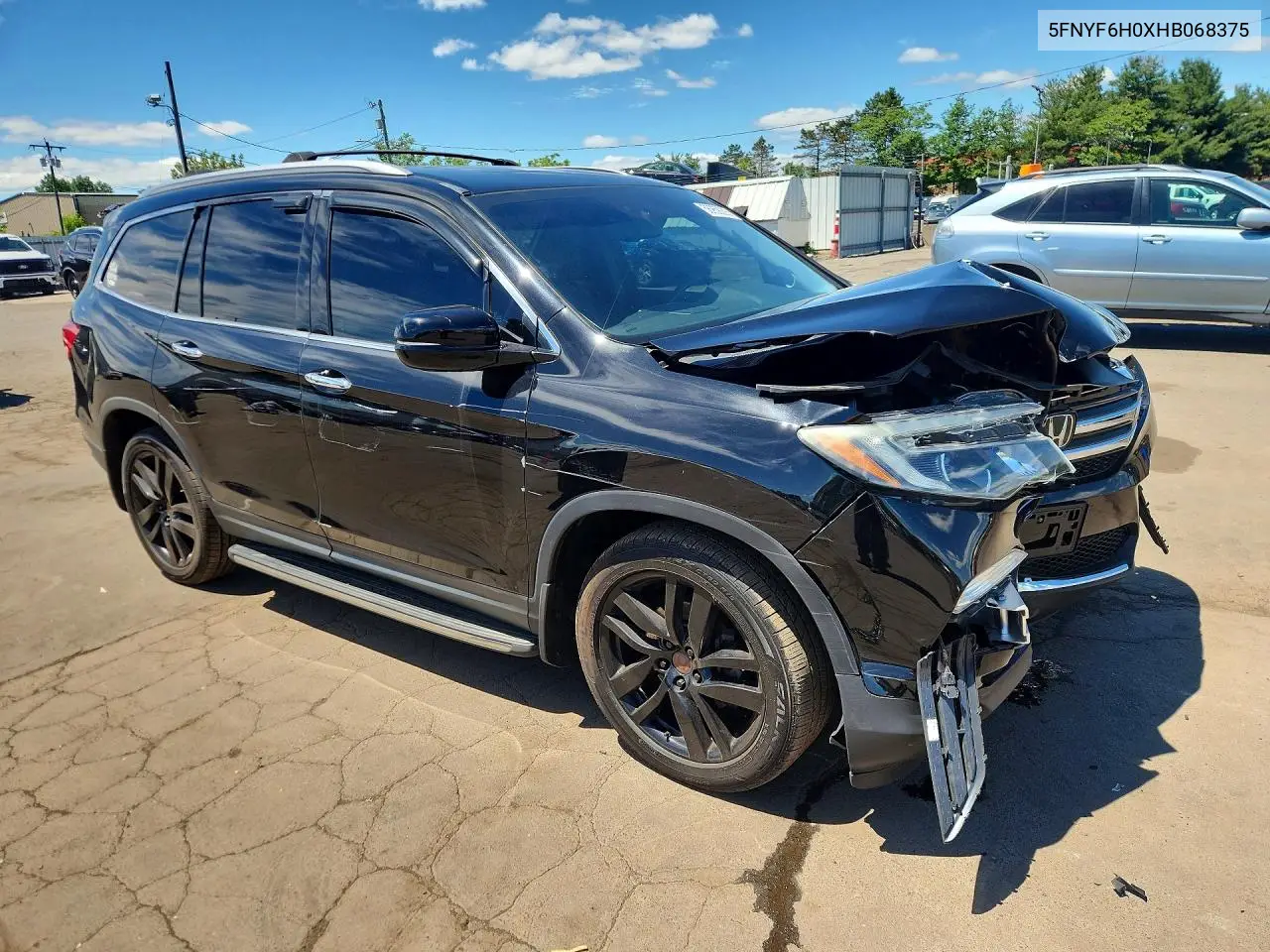 2017 Honda Pilot Elite VIN: 5FNYF6H0XHB068375 Lot: 56959226