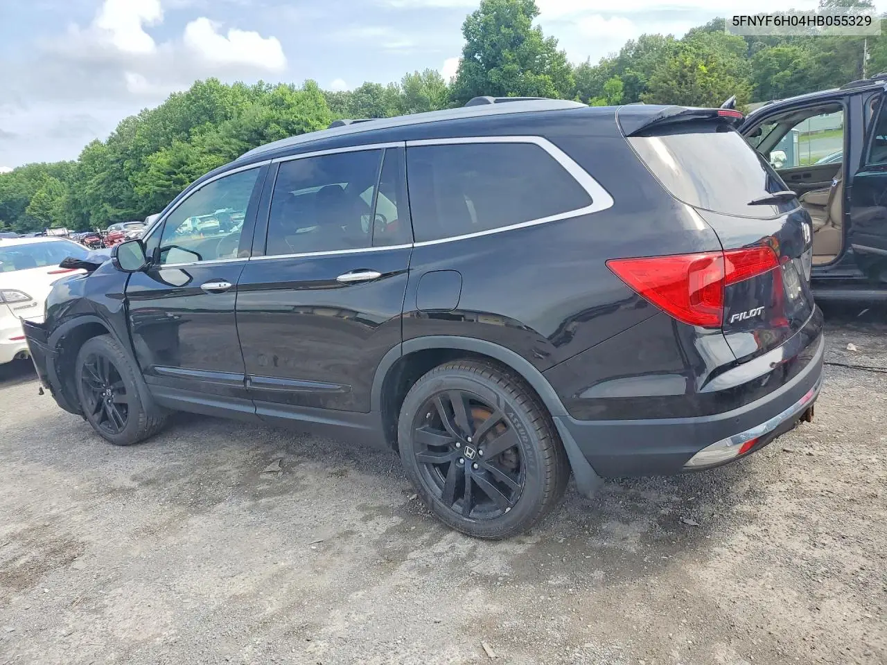 2017 Honda Pilot Elite VIN: 5FNYF6H04HB055329 Lot: 60323466