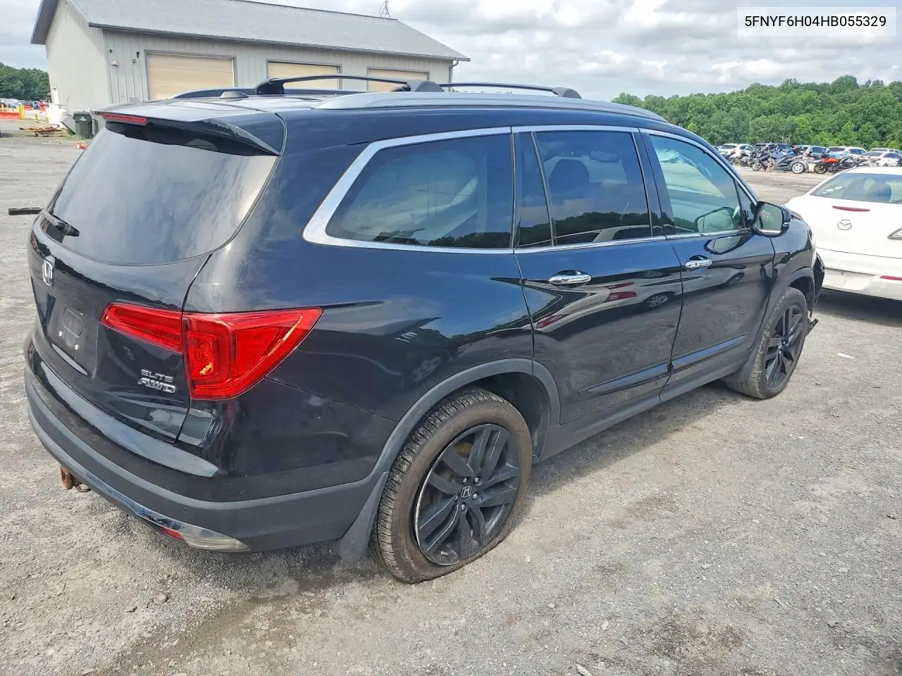 2017 Honda Pilot Elite VIN: 5FNYF6H04HB055329 Lot: 60323466