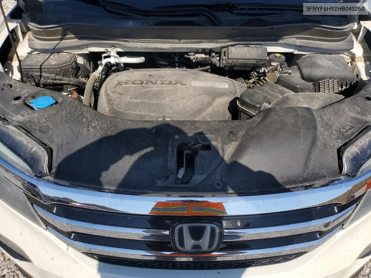 5FNYF6H92HB043260 2017 Honda Pilot Touring