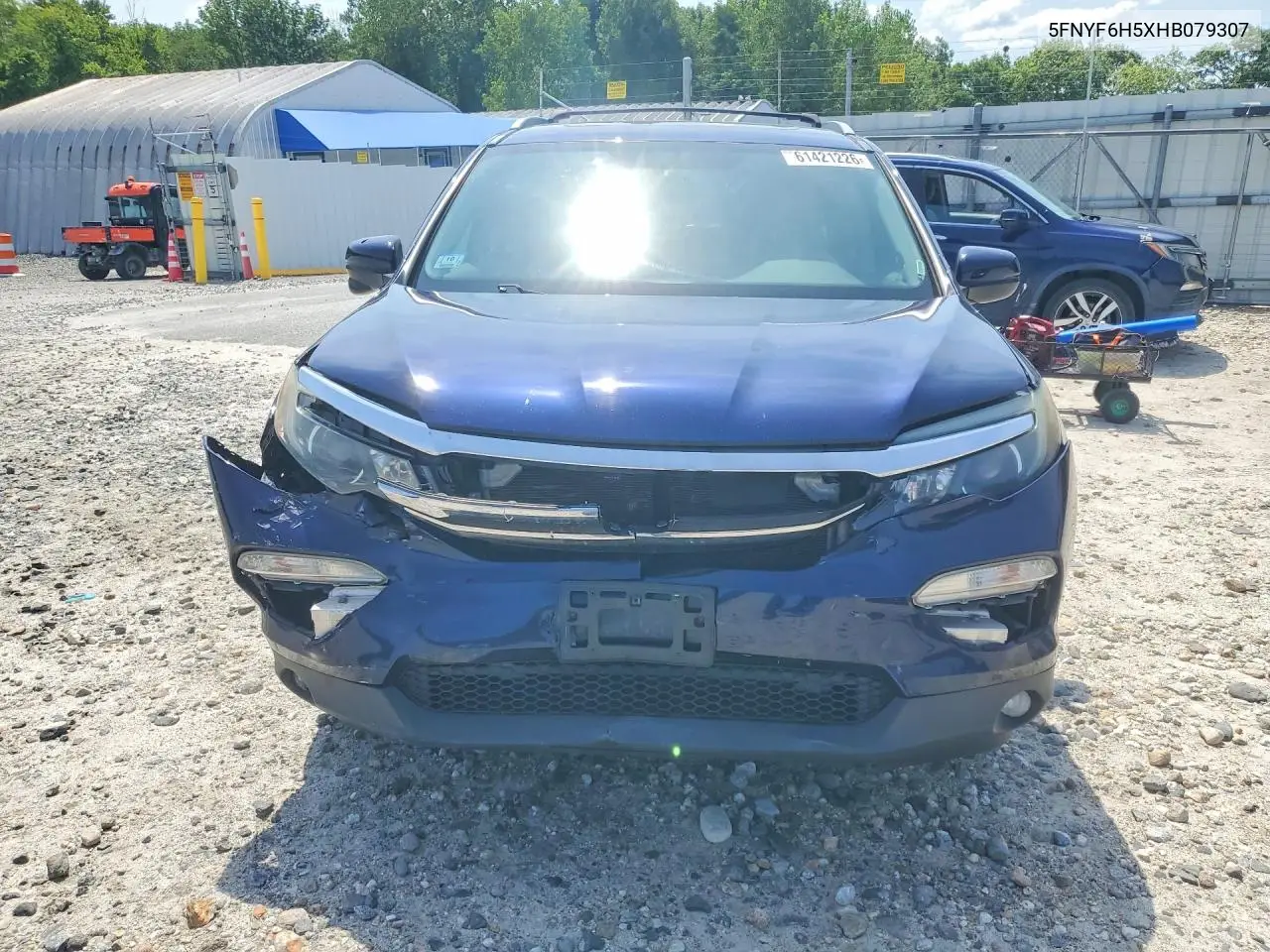 2017 Honda Pilot Exl VIN: 5FNYF6H5XHB079307 Lot: 61421226