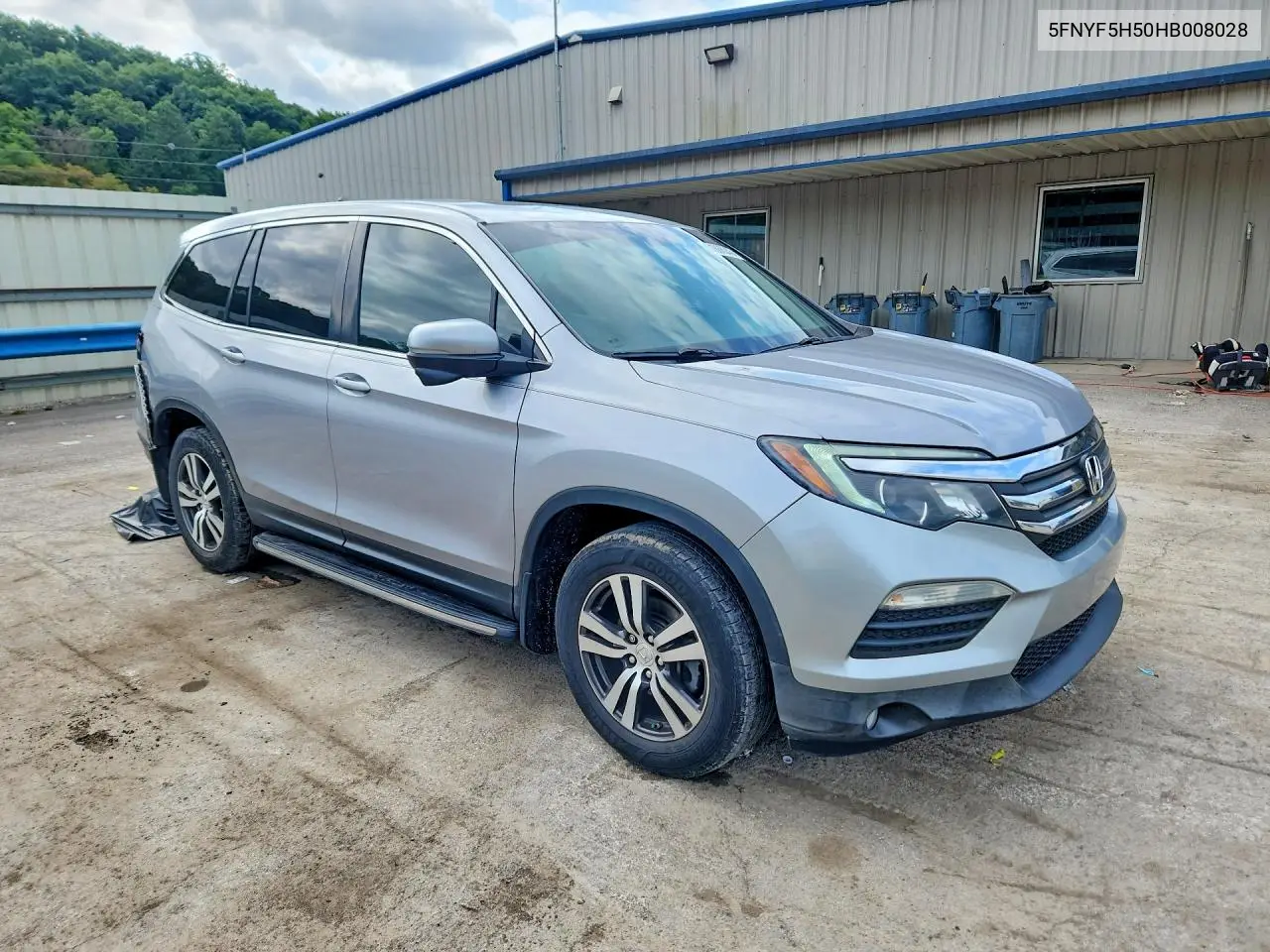 2017 Honda Pilot Exl VIN: 5FNYF5H50HB008028 Lot: 61866246