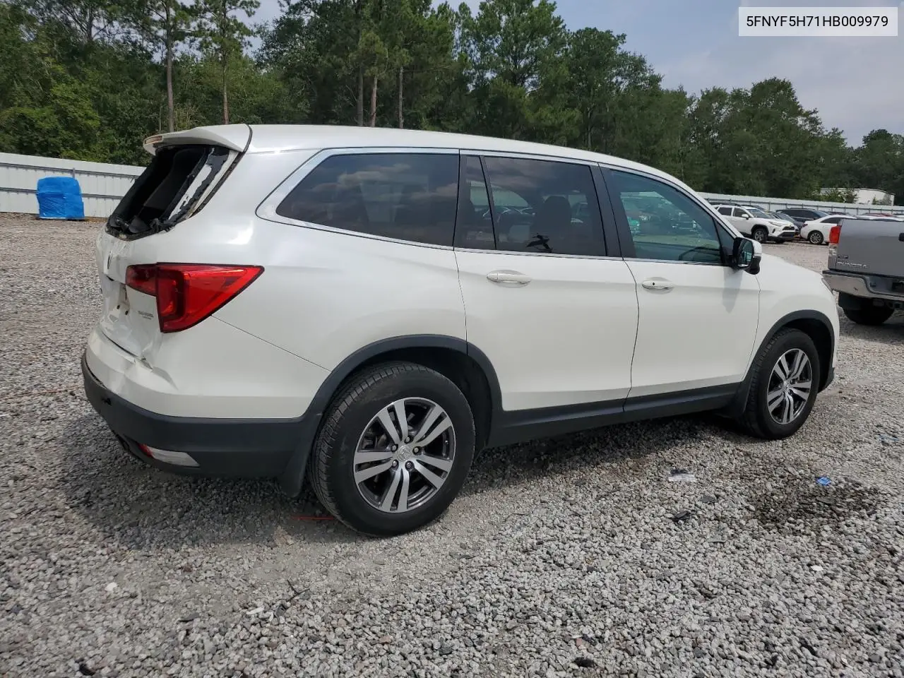 5FNYF5H71HB009979 2017 Honda Pilot Exln