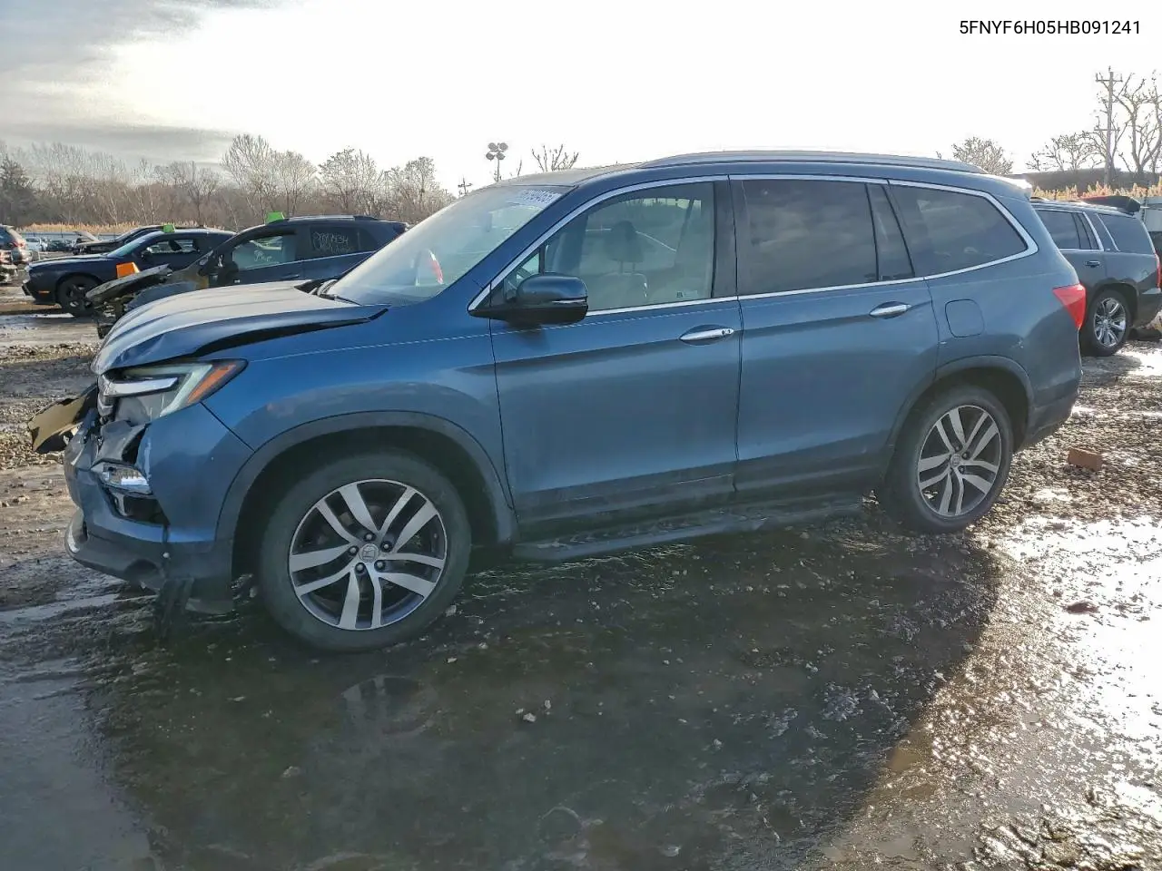 5FNYF6H05HB091241 2017 Honda Pilot Elite
