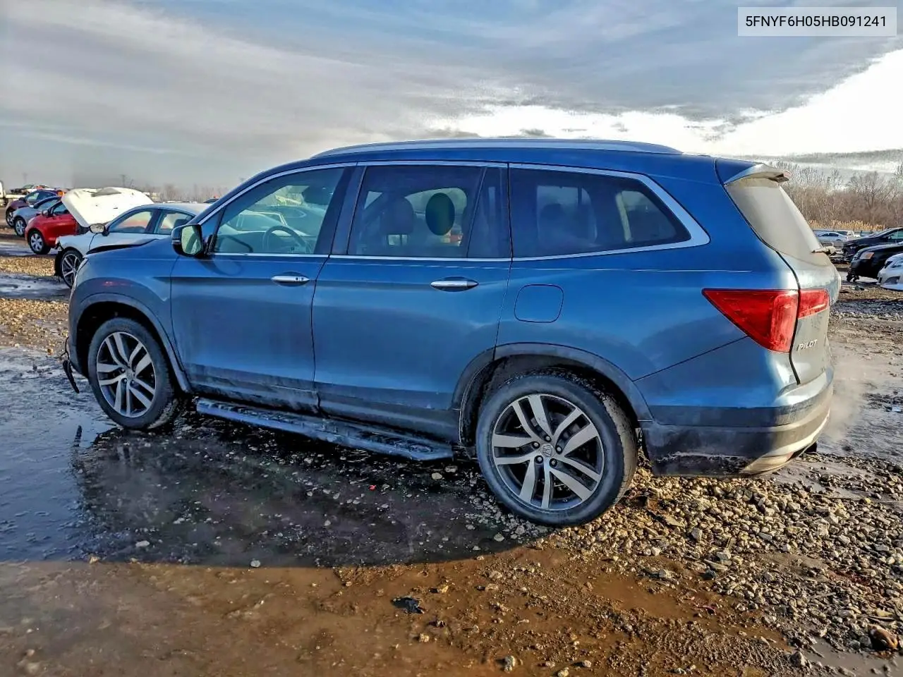 5FNYF6H05HB091241 2017 Honda Pilot Elite