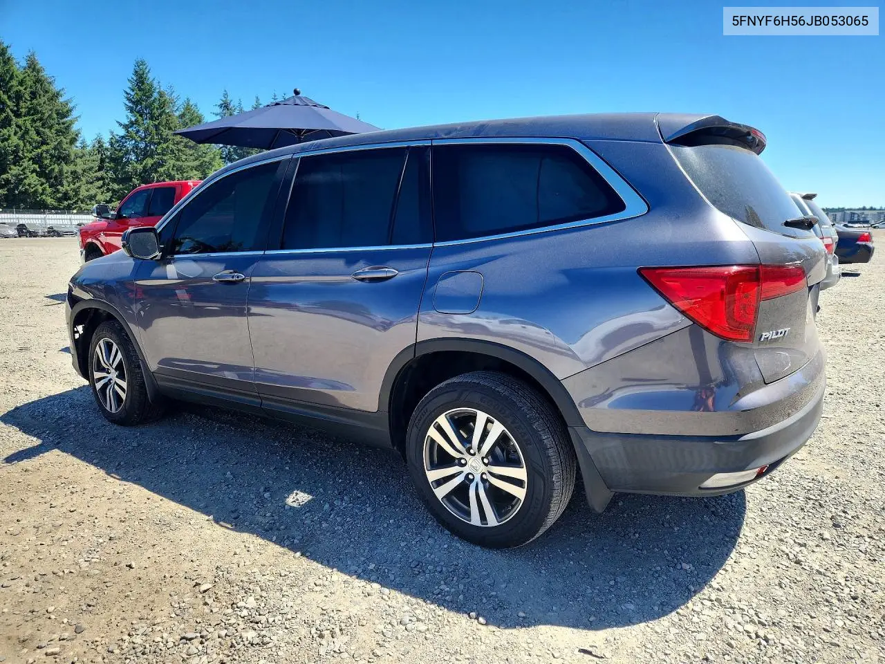2018 Honda Pilot Exl VIN: 5FNYF6H56JB053065 Lot: 60667626