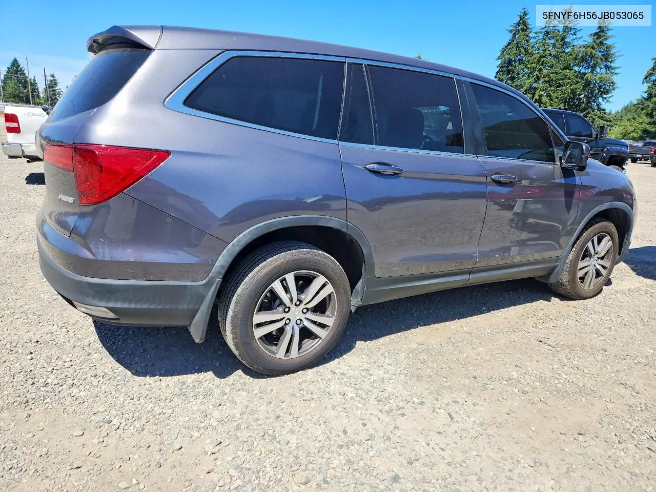 2018 Honda Pilot Exl VIN: 5FNYF6H56JB053065 Lot: 60667626