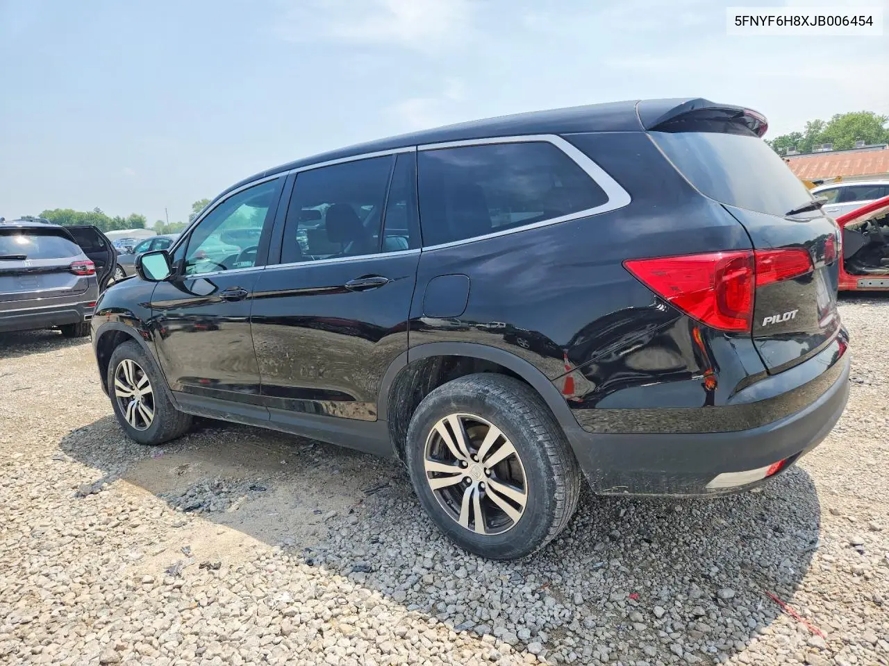 2018 Honda Pilot Exl VIN: 5FNYF6H8XJB006454 Lot: 61424166