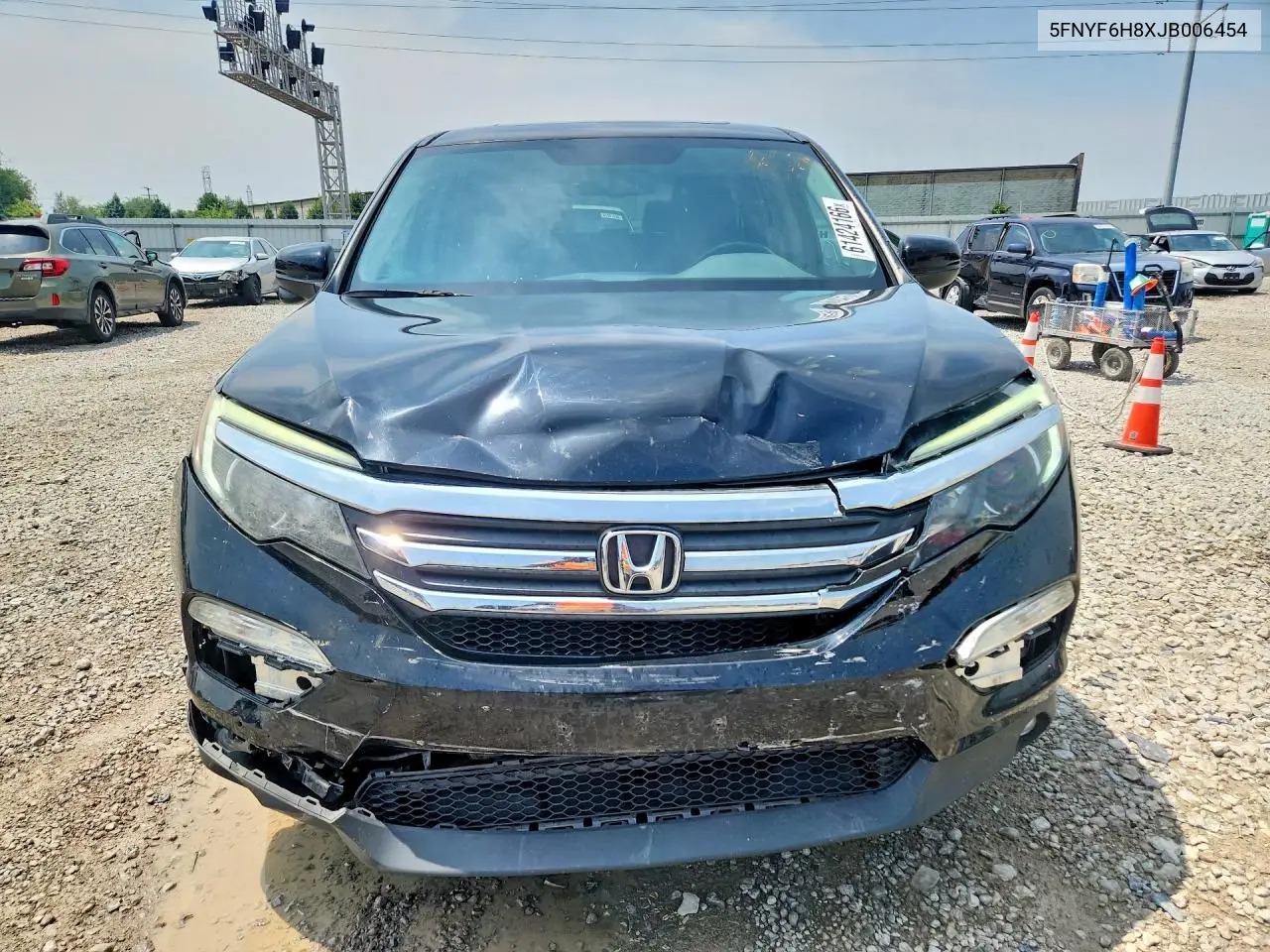 2018 Honda Pilot Exl VIN: 5FNYF6H8XJB006454 Lot: 61424166