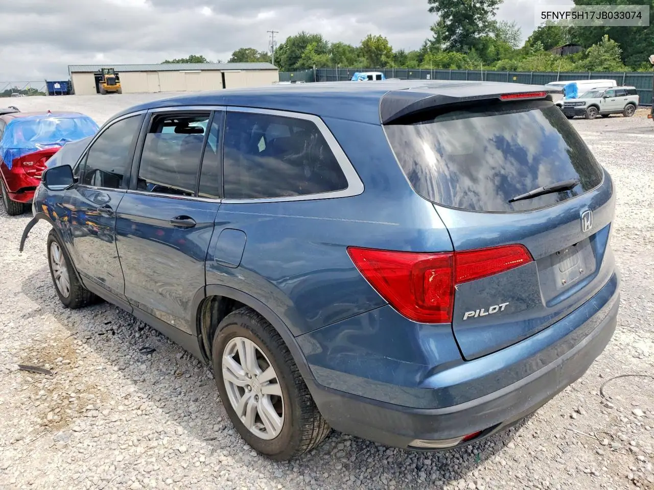 5FNYF5H17JB033074 2018 Honda Pilot Lx