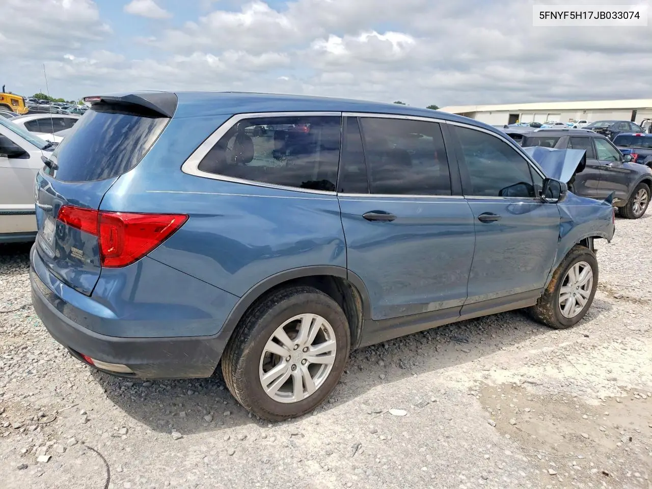 5FNYF5H17JB033074 2018 Honda Pilot Lx