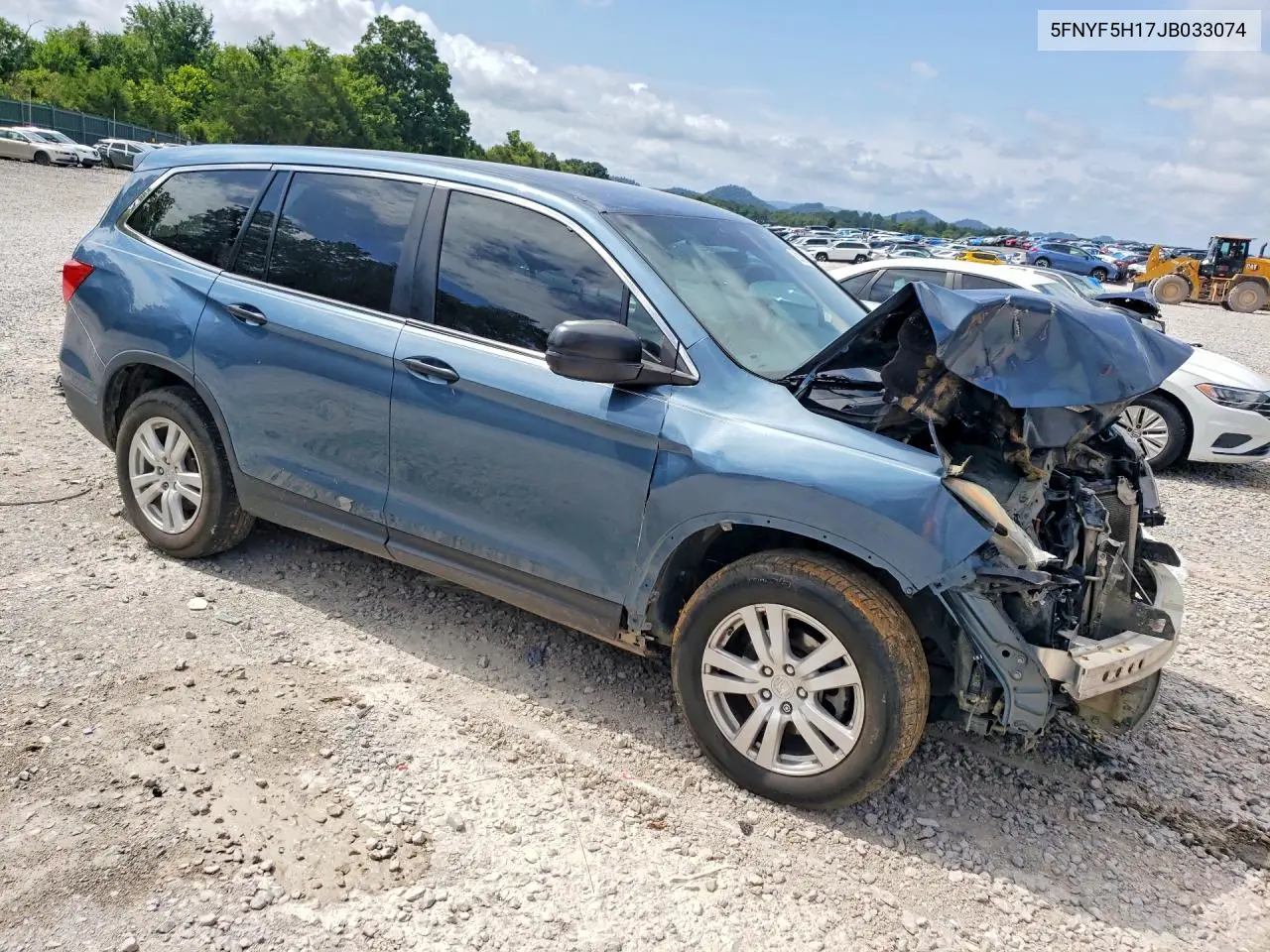 5FNYF5H17JB033074 2018 Honda Pilot Lx
