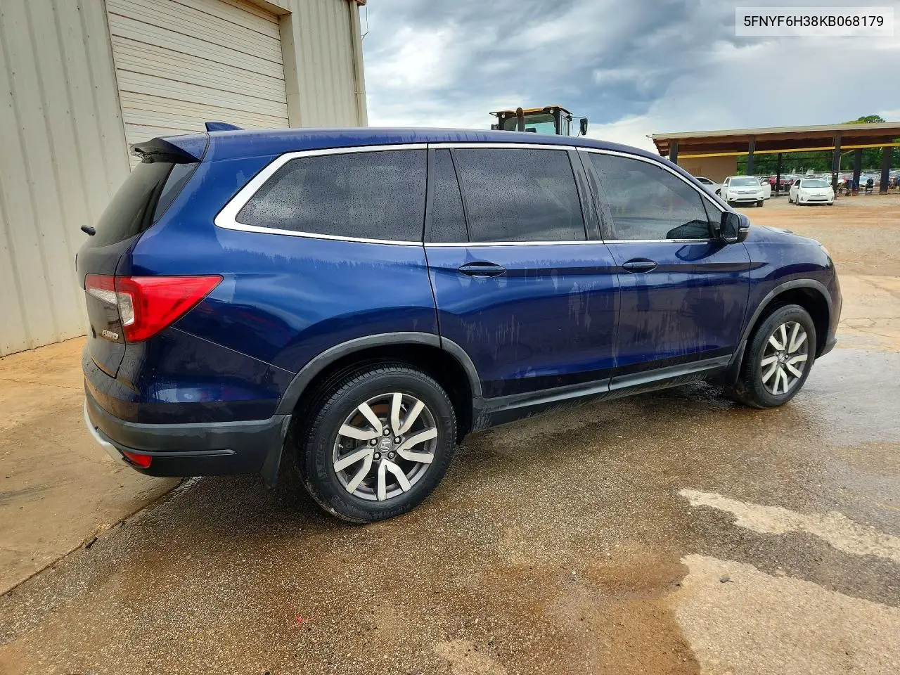 2019 Honda Pilot Ex VIN: 5FNYF6H38KB068179 Lot: 58086176